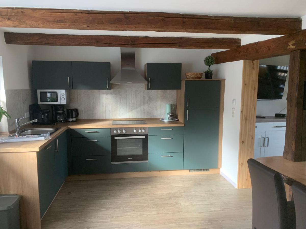 Ferienwohnung Am Graben Хассельфельде Экстерьер фото