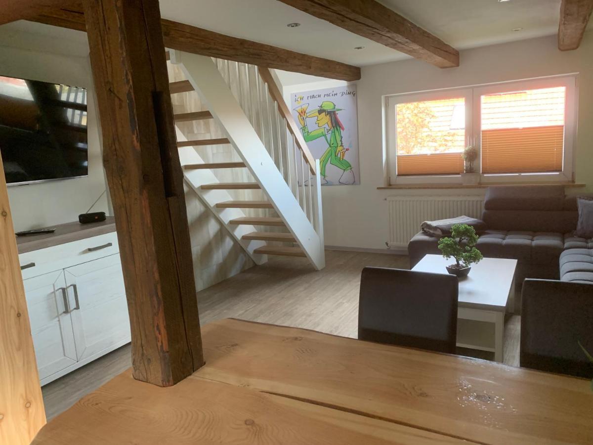 Ferienwohnung Am Graben Хассельфельде Экстерьер фото